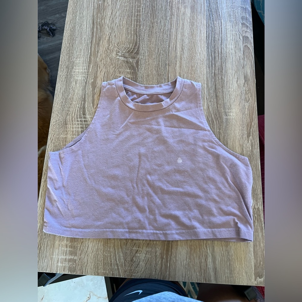 SHEIN cropped workout top, size small